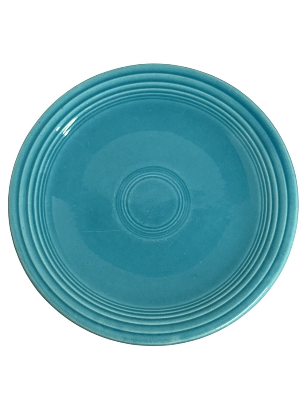 VTG Fiesta Turquoise Appetizer Plate